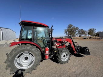 2022 Case Farmall 60B Fwa with 4 in 1 Bucket and Forks