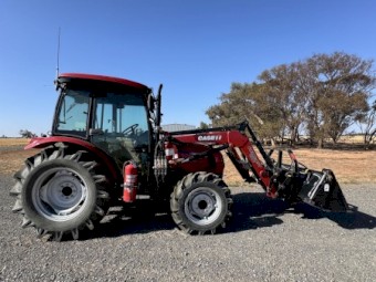 2022 Case Farmall 60B Fwa with 4 in 1 Bucket and Forks