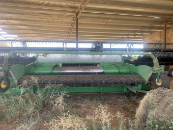 John Deere 914 Pick up Front & Trailer