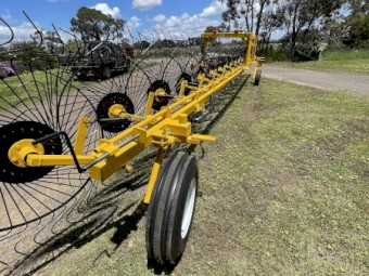 Inline hay rake new Elsworth