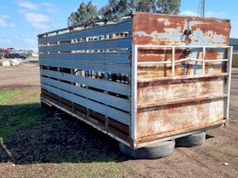 2 deck sheep crate +tray NoGST
