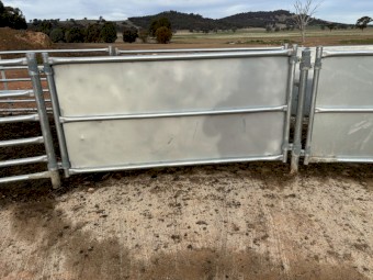 Permanent Sheep Yard Panels