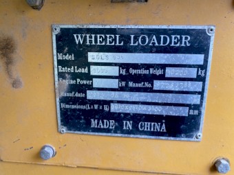 2012 Victory VL3000 Loader