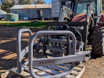 Silage soft hand grab