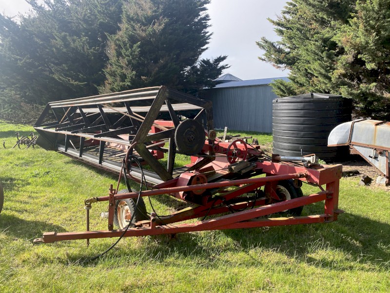 18 ft windrower pto