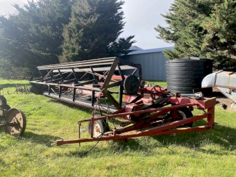 18 ft windrower pto