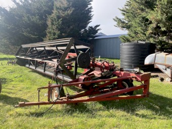 18 ft windrower pto