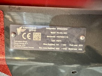 Vicon 2020 RO XXL Geospread section control spresder