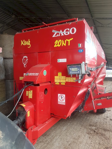 ZAGO KING 20NT MIXING WAGON KART