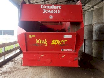 ZAGO KING 20NT MIXING WAGON KART