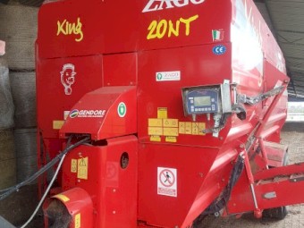 ZAGO KING 20NT MIXING WAGON KART