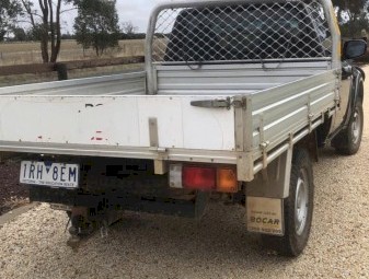 2012 Black Mitsubishi UTIL MN Triton Ute (Cab Chassis)