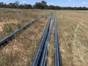 Poly Irrigation pipe