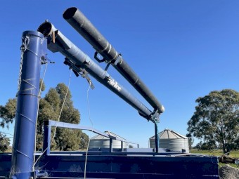 truck tub grouper with grain line speed fill