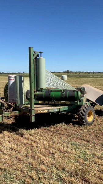 McHale 991b silage wrapper