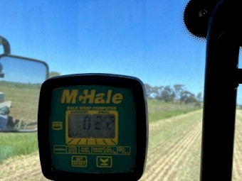 McHale 991b silage wrapper