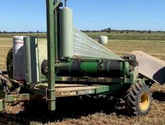 McHale 991b silage wrapper