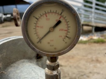 Irrigation pump and motor
