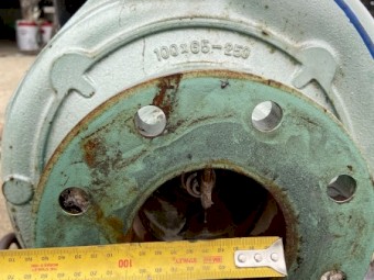 Irrigation pump and motor