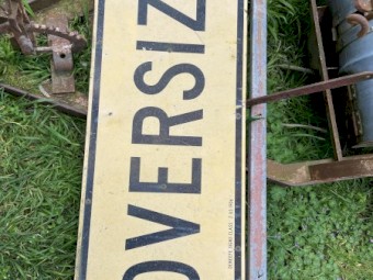 Oversize Sign And Roof rack