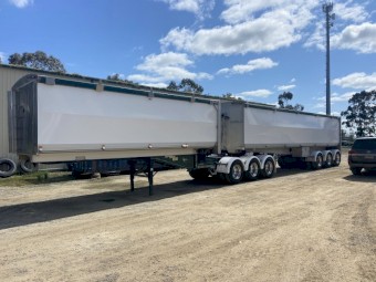 Sloanbuilt B Double Tippers