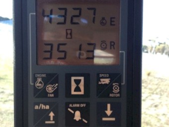 1996 Case 2366 Header with Case 30Ft 1010 Front.