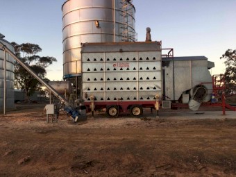 Agridry Kinetic Mobile Grain Dryer