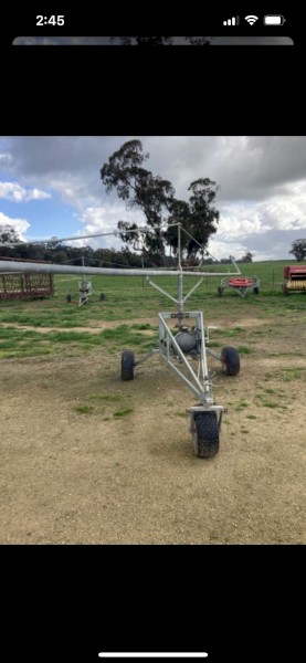 Vaughan irrigators and re claim trailer