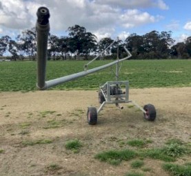 Vaughan irrigators and re claim trailer