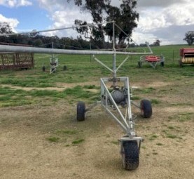 Vaughan irrigators and re claim trailer