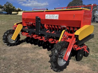 20 Row Double Disc Seeder – Twin box - 3.0 m – Tough, Reliable & Paddock Ready – $24,000