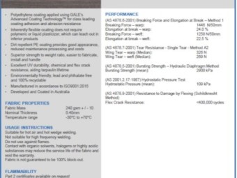 Bunker Tarp 50m x 30m