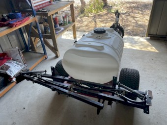 ATV tow behind sprayer 