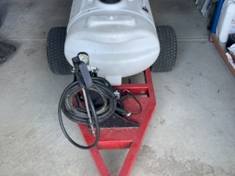 ATV tow behind sprayer 