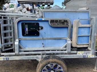 2018 clipex sheep handler contractor model