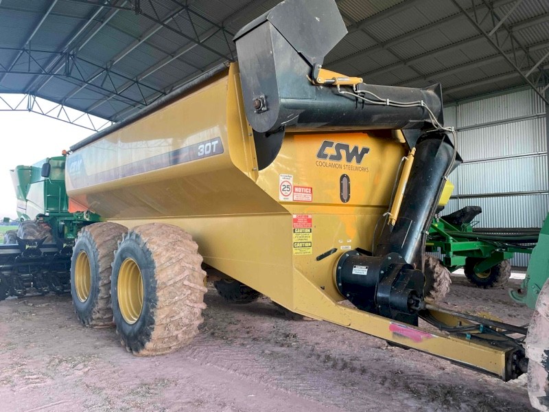 Under Auction - (A226) 2012 Coolamon 30 Tonne Chaser Bin 
