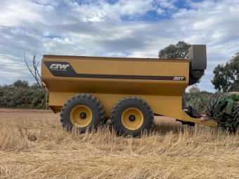 Under Auction - (A226) 2012 Coolamon 30 Tonne Chaser Bin 