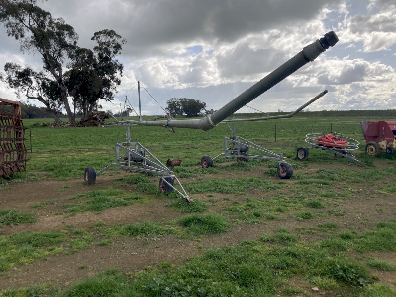 Vaughan Irrigators Mk 1 and M2 with lay flat reclaim trailer and hose