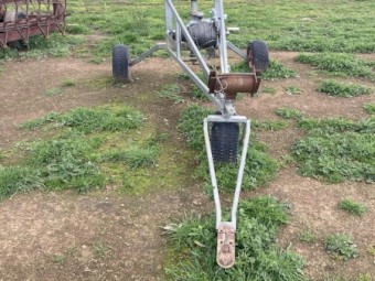 Vaughan Irrigators Mk 1 and M2 with lay flat reclaim trailer and hose