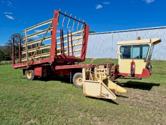 New Holland Bale Wagon