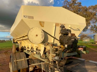 F7 Volvo with 880 Marshall Spreader