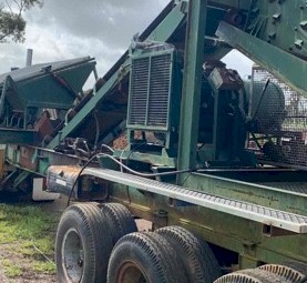 Mobile Screening plant