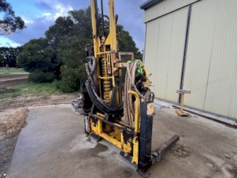Drill Rig for Post Holes