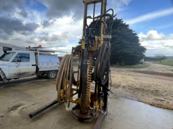 Drill Rig for Post Holes