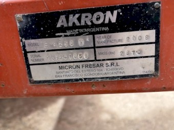 2009 Akron E9250 Inloader