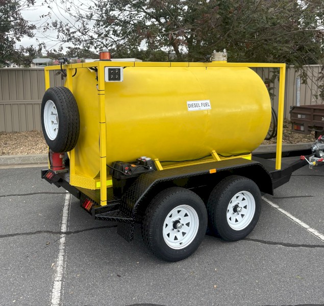 Solar Powered Fuel Trailer
