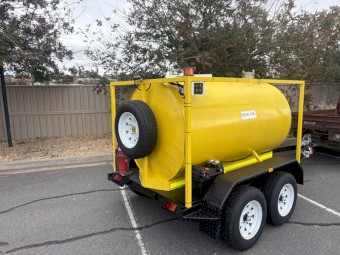 Solar Powered Fuel Trailer