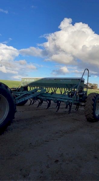 John Shearer 28 Row Combine