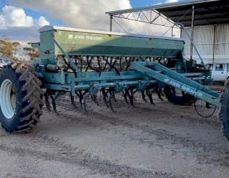 John Shearer 28 Row Combine