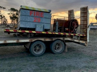 Fire Fighting Tray Ex-CFA